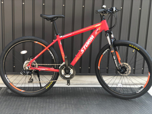 新品☆◇27.5インチのハードテイル マウンテンバイク◆ディスクブレーキ◇アビリティストーム275　レッド