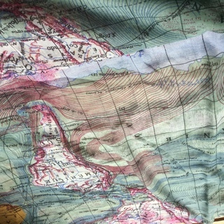 お洒落　世界地図風　インテリアにも！の画像