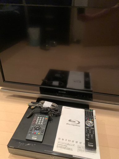 【SONY】40型テレビ\u0026レコーダー