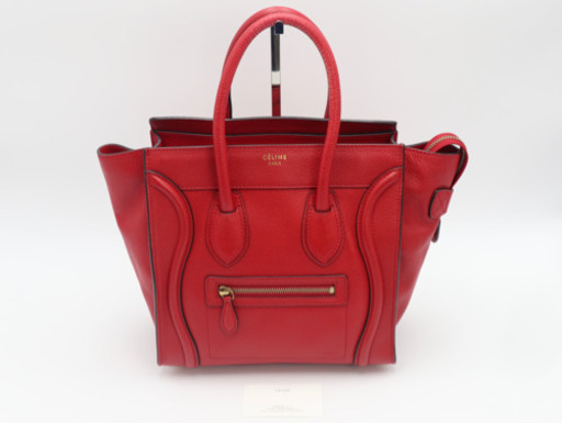《CELINE/ラゲージバッグ ナノショッパー》167793  ABランク 美品