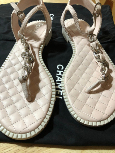 シャネル 新品サンダル