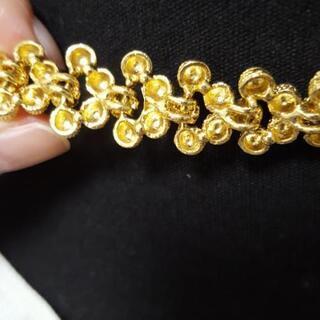 取引中！　金色　ネックレス　の画像