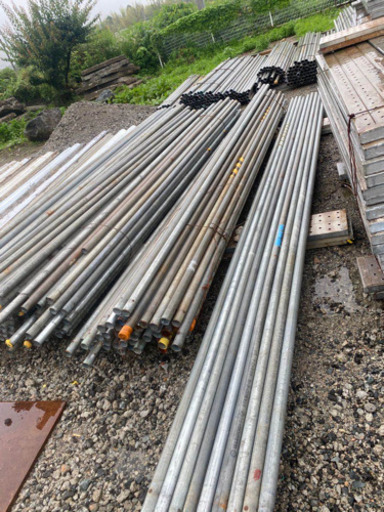 単管パイプ　2m 3m 4m 6m あり。