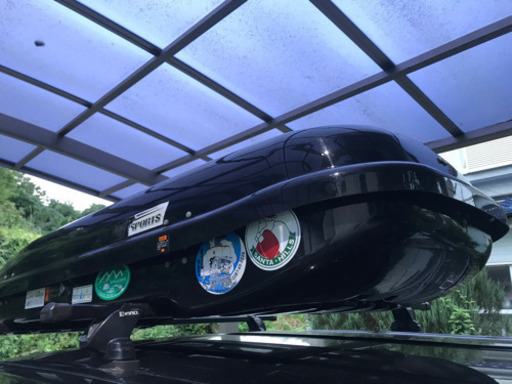 ルーフボックス　黒