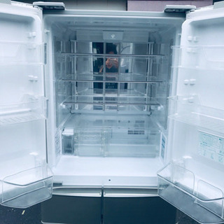 大容量‼️ 595番 シャープ✨ノンフロン冷凍冷蔵庫✨SJ-XF44S-N‼️