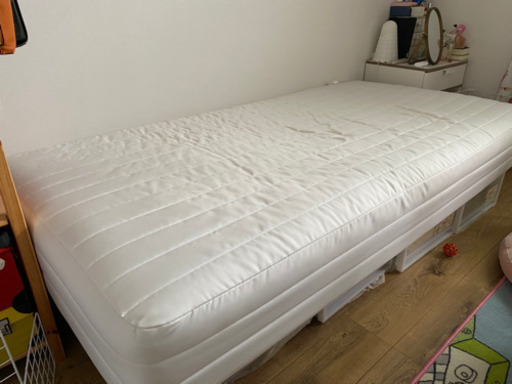 無印良品　脚付きマットレスシングルベッド
