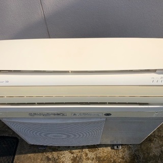 三菱 ビーバーエアコン SRK28ZJ-W 2009年製100v 10畳用の画像