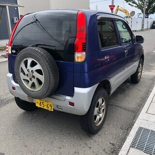 総額7.9万円★4WD★ターボ★平成15年式 ダイハツ テリオスキッド X (J111G) 10.0万キロ 車検令和2年12月 アオの画像