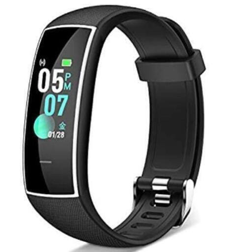 ☆スマートウォッチ 歩数計 万歩計 スマートブレスレット☆色:ブラック☆