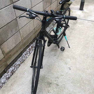 お譲りする方決定】 Bianchi 自転車 ブラック(付属品付き)