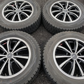 ウェッズ WEDS レオニス EX 6.5J ×16 +40 5H-114.3 ☆ダンロップ