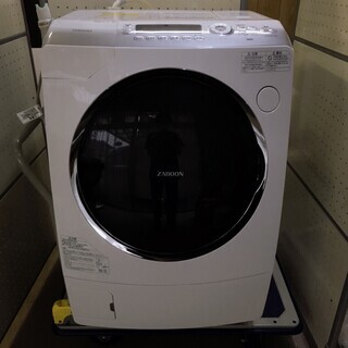 TOSHIBA(東芝)★電気洗濯乾燥機★ドラム式全自動電気洗濯機★除湿型電気衣類乾燥機★TW-Z96V1L★洗濯容量9.0kg★ホワイト★2014年製★【引き取り限定】
