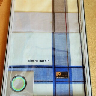 ☆ピエールカルダン Pierre cardin ハンカチ◆男のダンディズムの画像