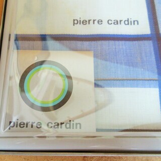 ☆ピエールカルダン Pierre cardin ハンカチ◆男のダンディズムの画像