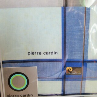 ☆ピエールカルダン Pierre cardin ハンカチ◆男のダンディズムの画像