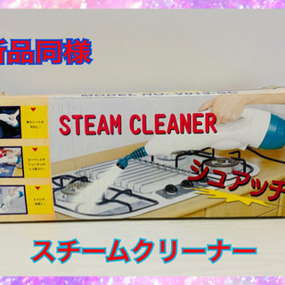 新品同様　スチームクリーナー　シュアッチ
