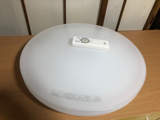 NEC LEDシーリングライト 6畳用 18年製 HLDZA06003