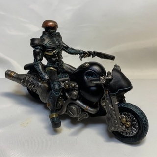 S.I.C 匠魂 ブラックハカイダー&ハカイダーバイク（ブラック）の画像