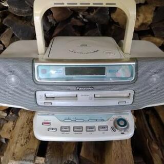 交換OK。ジャンク品、MD・CDラジカセ（CDとカセット故障）。...