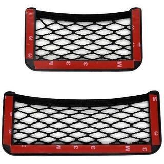 新品　汎用　車内収納　ネットタイプ小物入れ　 ポケット　カー用品　アクセサリー　内装　便利商品　社外の画像