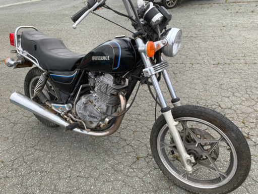 SUZUKI▲GN400E！検）CBX125！SR400！GN125！YBR！CBF！CB！GS！旧車！部品取りに！