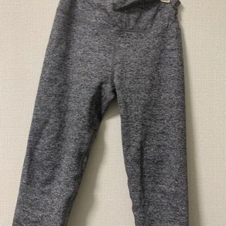 レギンスパンツ　グレー　大人Sサイズ