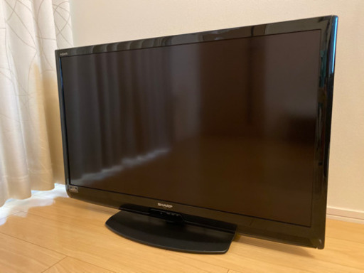 2013年製　SHARP  AQUOS 40型　外付けハードディスク付
