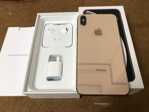 新品・未使用iphone Xs Max 64gb Sim フリー