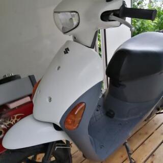 (商談中) スズキ　レッツ4 車庫保管　転倒歴無し　バッテリー新...