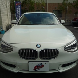 【自社ローン】BMW 1シリーズ　★人気のホワイト！！の画像