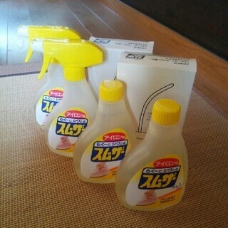 アイロン用スムーザー　花王 らく～にシワとる スムーザー　6点セット