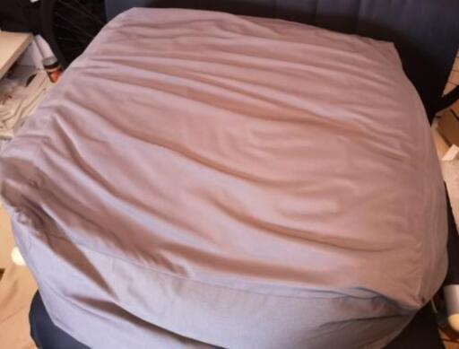 無印良品　体にフィットするソファ　ビーズクッション　人をダメにするソファ