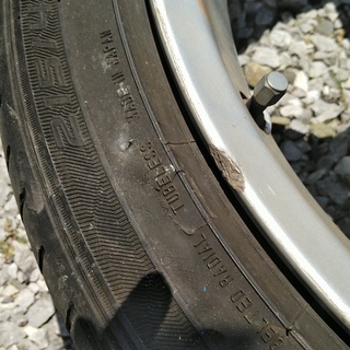 マツダ RX-8 純正 ホイール 18インチ 8.0J ET50 215/45R18 4本 の画像