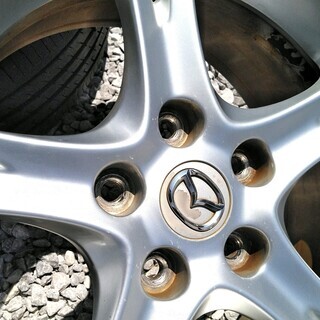 マツダ RX-8 純正 走行少タイヤ付 ４本セットの画像