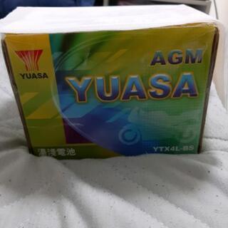 原付用バッテリー★YTX4L-BS★液入充電済★YUASA