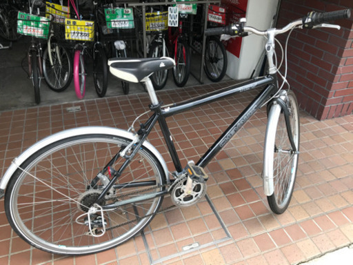 700ｃ　3×7speed　軽量アルミフレーム　泥除け付き