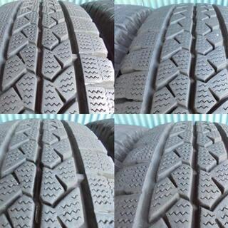 F1302 三菱 冷蔵庫 335Ⅼ 2014年ブリヂストン BLIZZAK VL1 195
