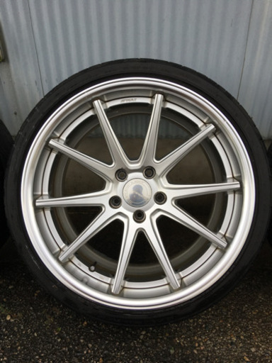 ワークworkグノーシスcv201 5穴 19インチ　pcd114.3