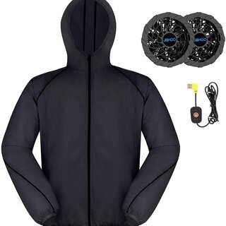【新品】空調服 空調作業服 日焼け止め服 JBHOO 最新型ブラ...