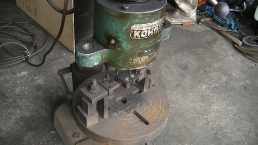 【再度出品】タップ加工機 ３相２００Ｖ