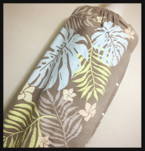 ご購入者様決定 ラップタオル 大人用 巻きタオル 茶色 ボタニカル アジアン エスニック