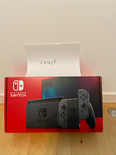 【新品】ニンテンドーSWITCH(グレー)