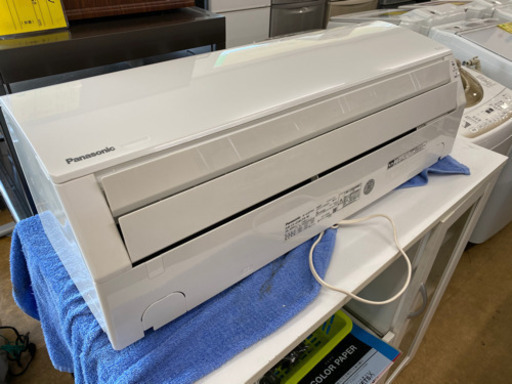 エアコン★標準工事込み★　2.2kw 18年製　パナソニック　エオリア　リサイクルショップ宮崎屋20.7.31