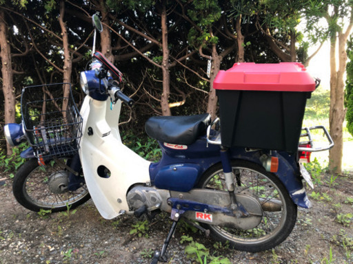 【決まりました！】スーパーカブ50cc 後ろのBOX付けました❗️