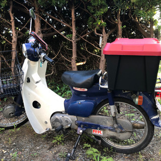 【決まりました！】スーパーカブ50cc 後ろのBOX付けました❗️