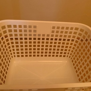あげます　大きなプラスチック籠の画像