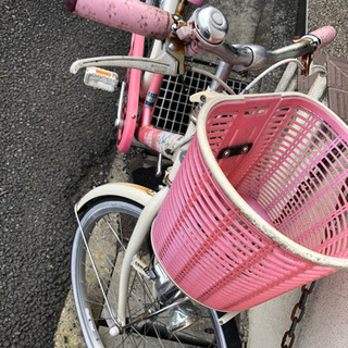 子供用自転車　ピンク　ブリジストン　22インチ