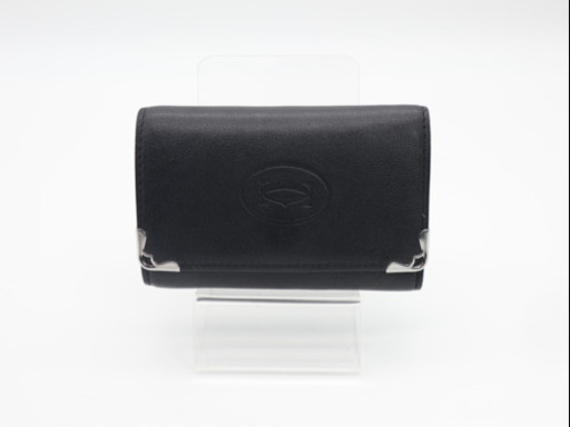 《Cartier/6連キーケース》 Aランク マストライン ブラック 極美品