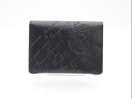 《Berluti/カードケース》ビジョンスクリットSランク 未使用品 極美品 黒