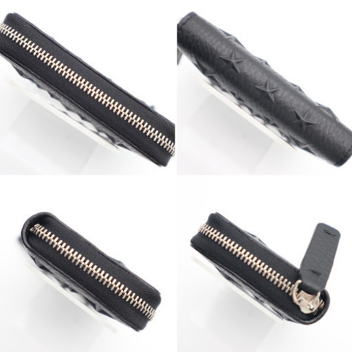 《JIMMY CHOO/エンボススタースタッズ ケース》Aランク 極美品